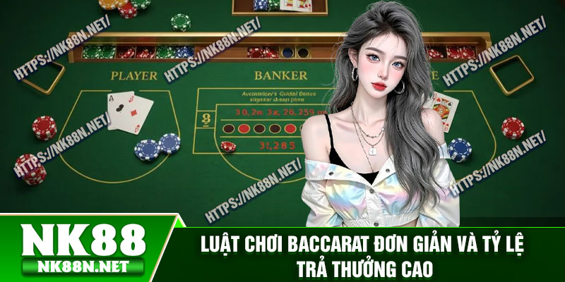 Luật chơi Baccarat đơn giản và tỷ lệ trả thưởng cao